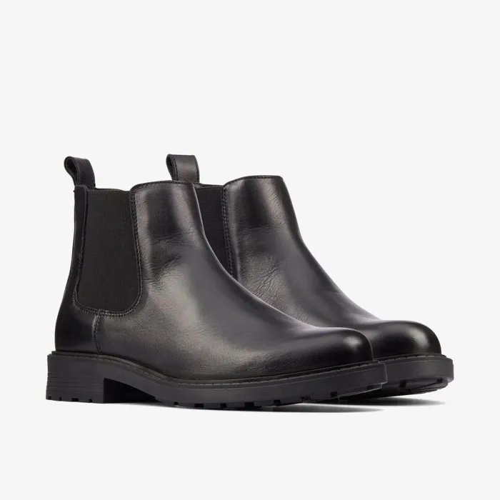Clarks Chelsea Boots Orinoco 2 Lane Ankle Boot Black Leather 8211 Women