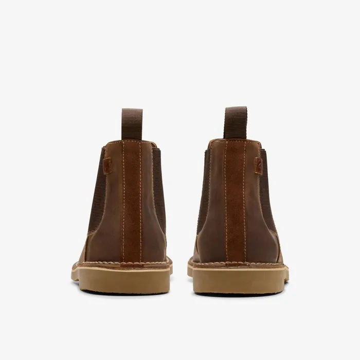Clarks Chelsea Boots Shepton Easy Beeswax Leather 8211 Men