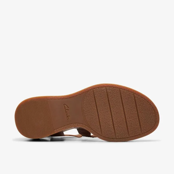 Clarks Heels Manon Cove Tan Leather 8211 Women