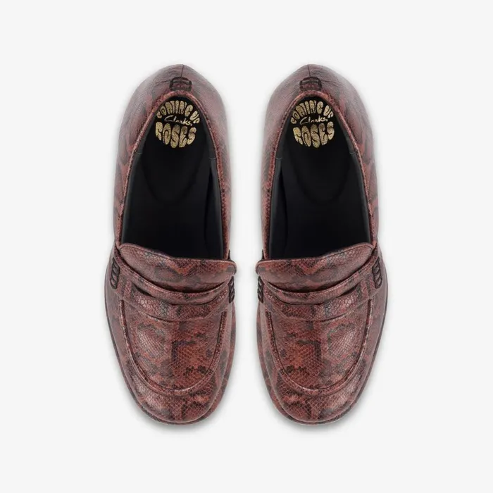 Clarks Heels Martine Rose Loafer 1 Brown Snake 8211 Women