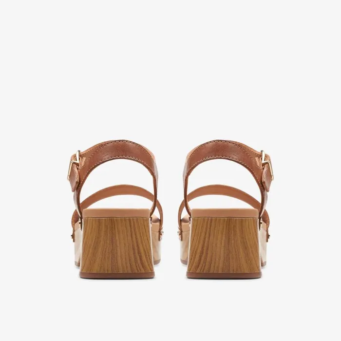 Clarks Heels Sivanne Bay Tan Interest 8211 Women