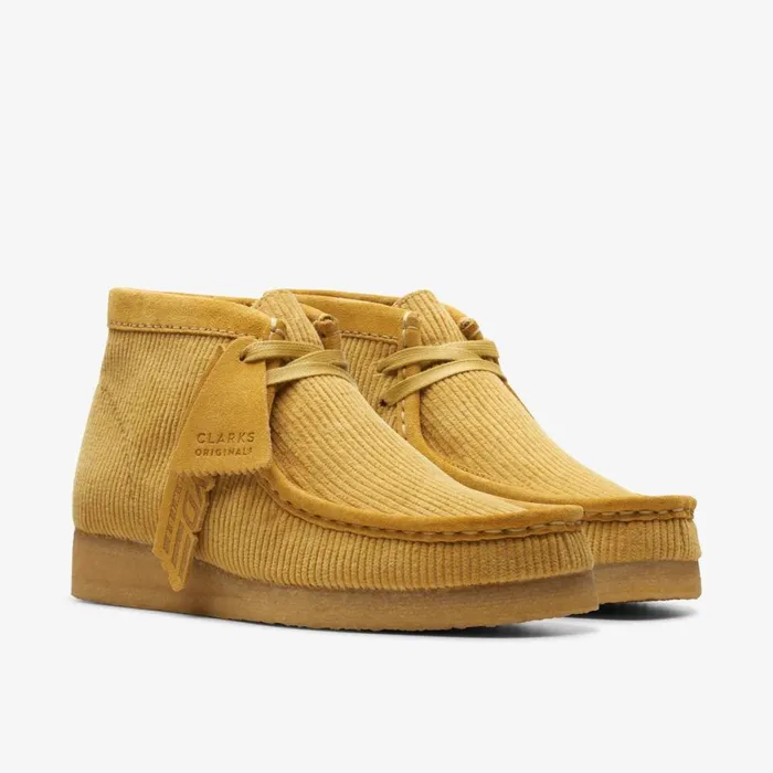 Clarks Lace Up Boots Wallabee Boot Sunshinecord 8211 Women