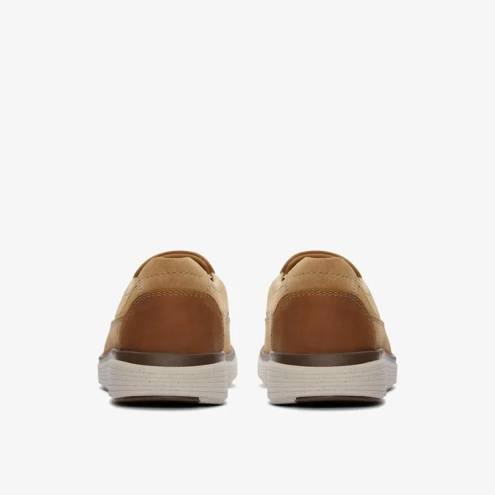 Clarks Loafers Un Abode Go Loafer Dark Sand Combination 8211 Men