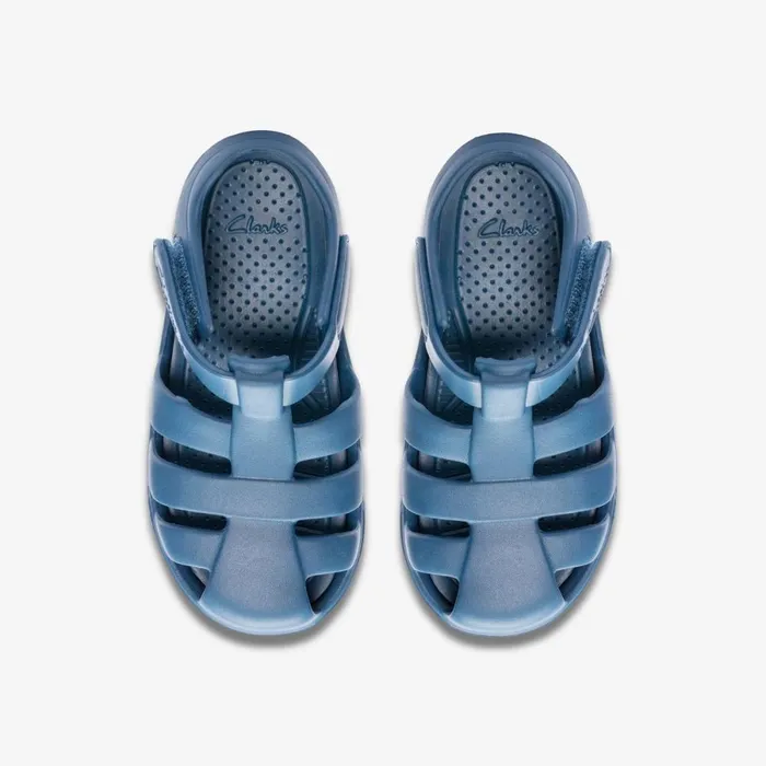 Clarks Sandals Move Kind Blue 8211 Kids