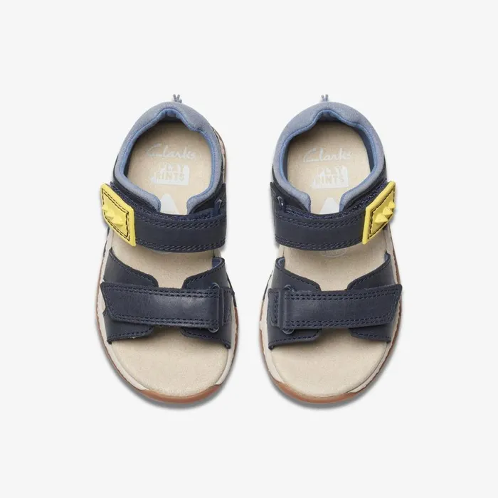 Clarks Sandals Spiney Step Toddler Navy 8211 Kids
