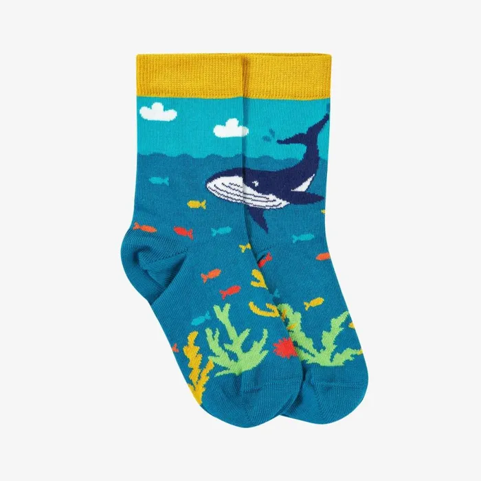 Clarks Socks and Tights Rock My Socks 3 Pack Infant Size 912 Deep Water Multicolour 8211 Kids