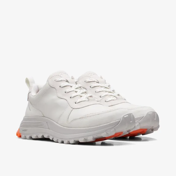 Clarks Trainers Atl Trek Free Waterproof Off White Combination 8211 Women