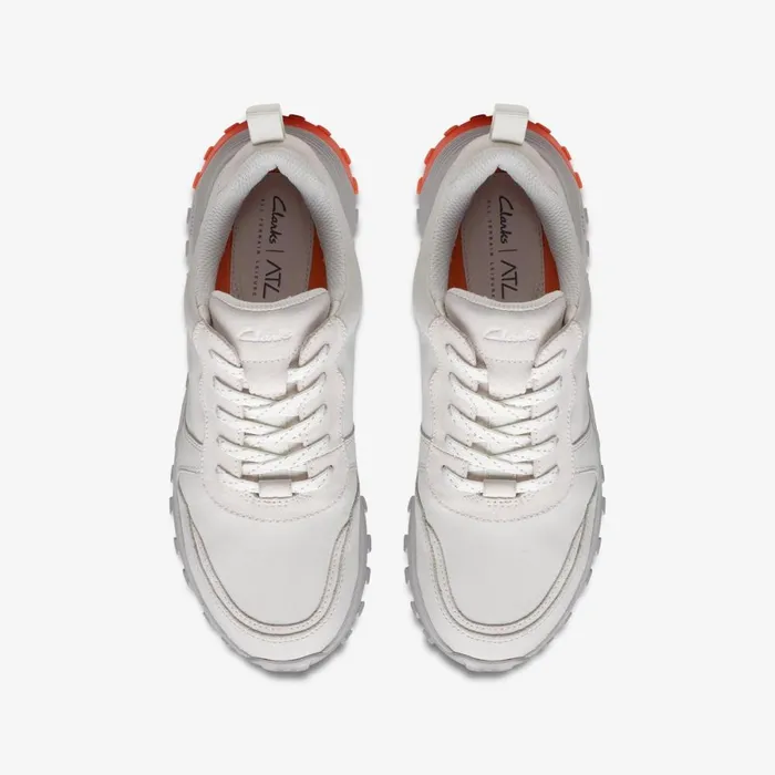Clarks Trainers Atl Trek Free Waterproof Off White Combination 8211 Women