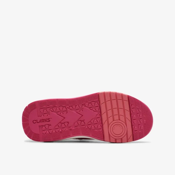 Clarks Trainers Cica Star Flex Pink Combination Synthetic 8211 Kids