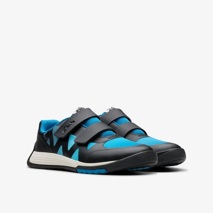 Clarks Trainers Cica Star Jump Blueblack 8211 Kids