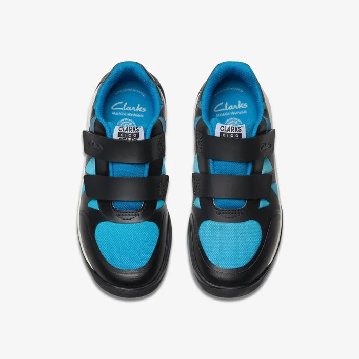 Clarks Trainers Cica Star Jump Blueblack 8211 Kids