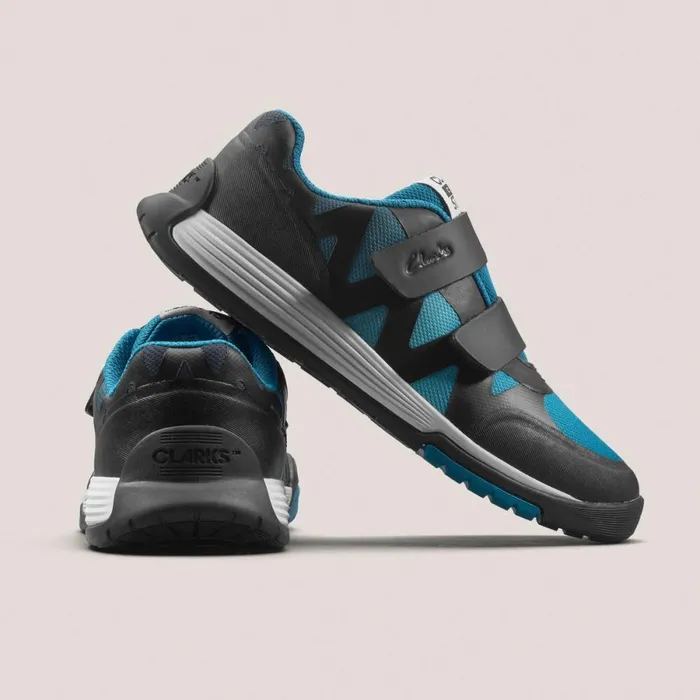 Clarks Trainers Cica Star Jump Blueblack 8211 Kids
