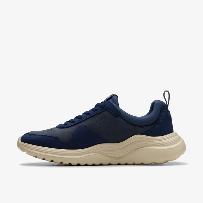 Clarks Trainers Lt 360 Lace Navy Nubuck 8211 Men