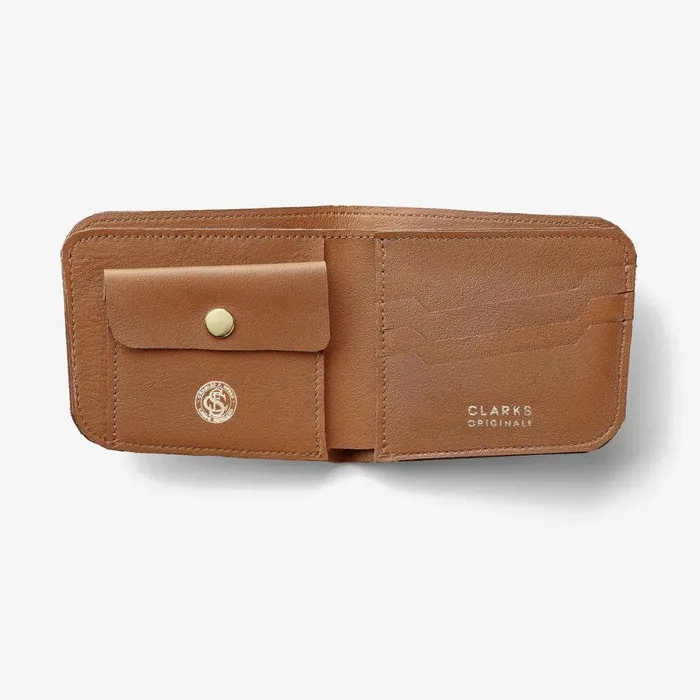 Clarks Wallets Wallabee Cash Light Tan Leather 8211 Men