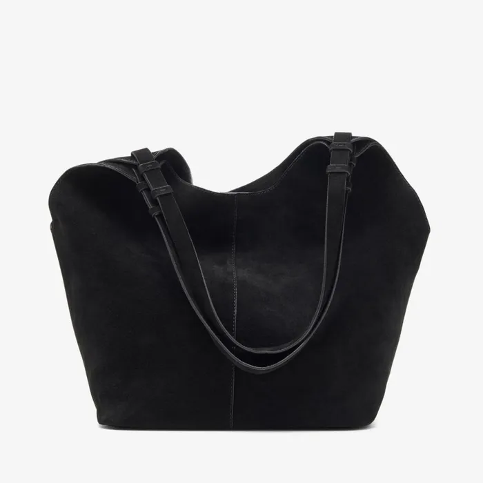 Clarks Women039s Bags Casual Tote 2 Black Suede 8211 Women