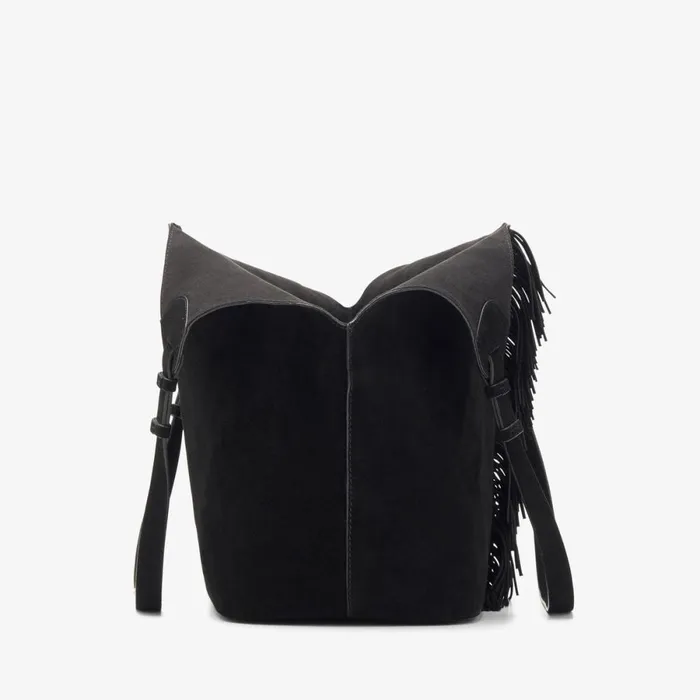 Clarks Women039s Bags Casual Tote 2 Black Suede 8211 Women
