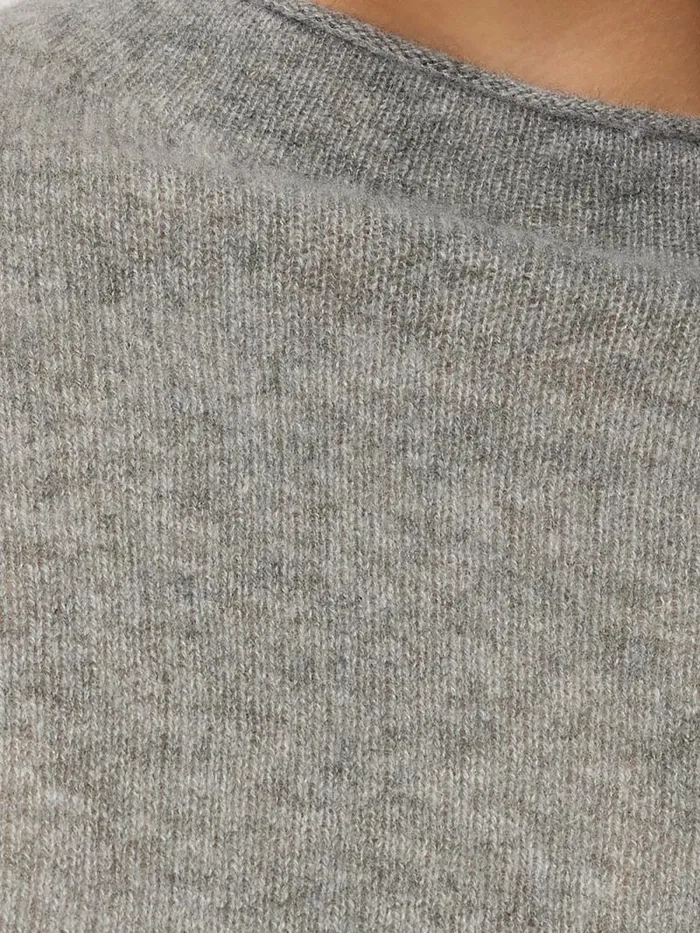 Cloud Cashmere Eldon Jumper Grey Women Jigsaw Knitwear and Cashmere