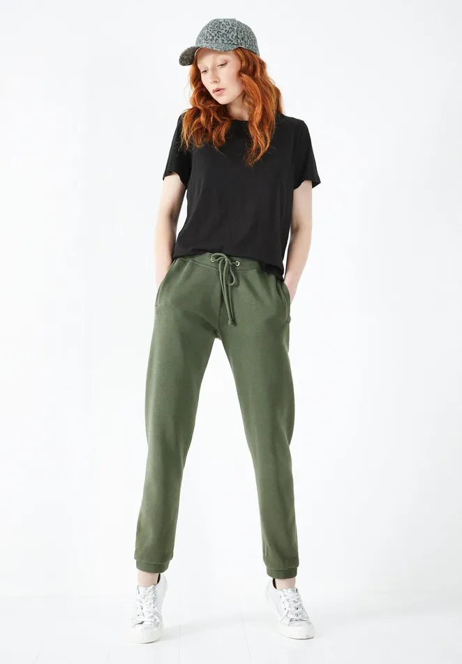 CoOrds Women Hush Finoula Washed Joggers Khaki