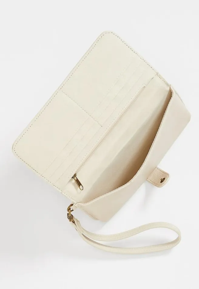 Cream Woven Wallet Women Maurices Bags