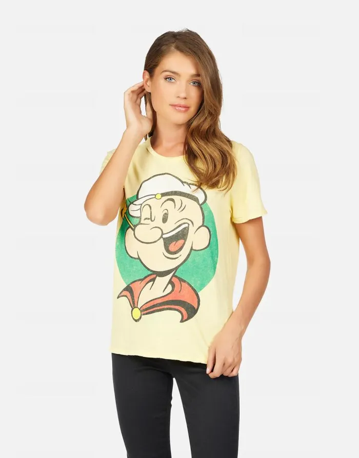 Croft Vintage Popeye Pollen Women Lauren Moshi Short Sleeve