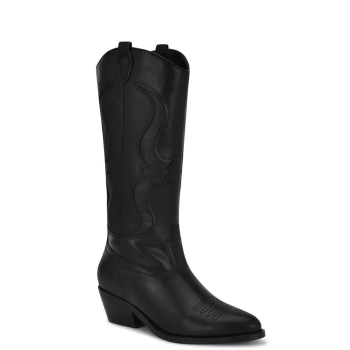 Cwyft Western Boots Black Women Nine West Boots and Booties Cwyft Western Boots Black Women Nine West Boots and Booties