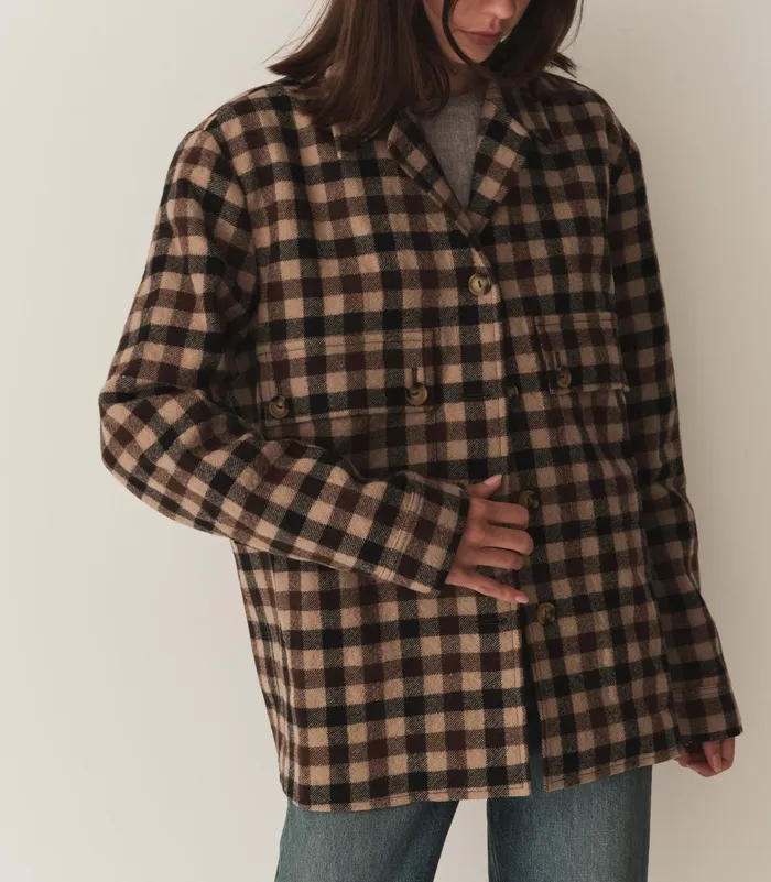 DEN Coats and Jackets Women Clifton Jacket Vail Plaid DEN Coats and Jackets Women Clifton Jacket Vail Plaid
