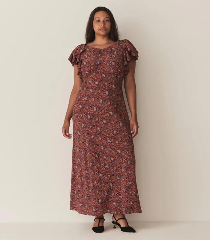 DEN Dresses Women Beatriz Dress Rouge Riviera Medallion