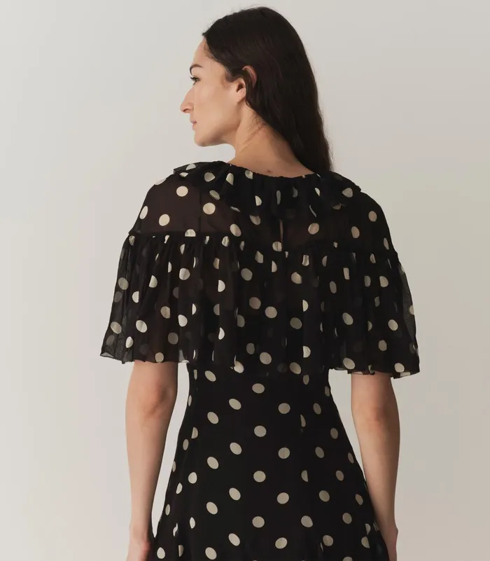 DEN Dresses Women Kaylin Dress Noir Solstice Sky Dot DEN Dresses Women Kaylin Dress Noir Solstice Sky Dot