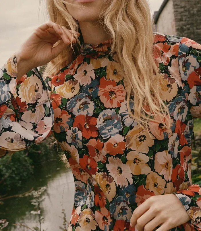 DEN Dresses Women Musetta Dress Poppy Meadow DEN Dresses Women Musetta Dress Poppy Meadow