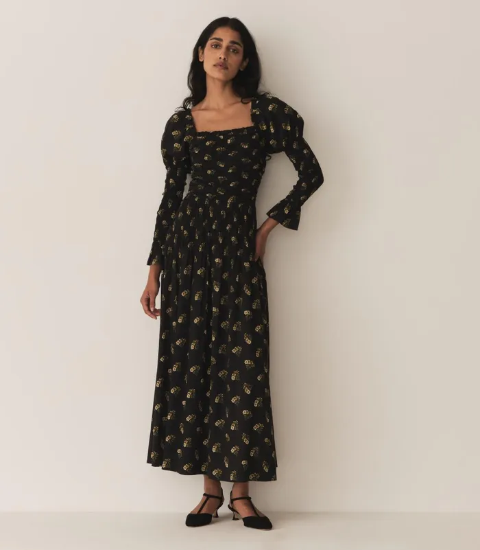 DEN Dresses Women Wilmina Dress Buttercup Bouquet DEN Dresses Women Wilmina Dress Buttercup Bouquet