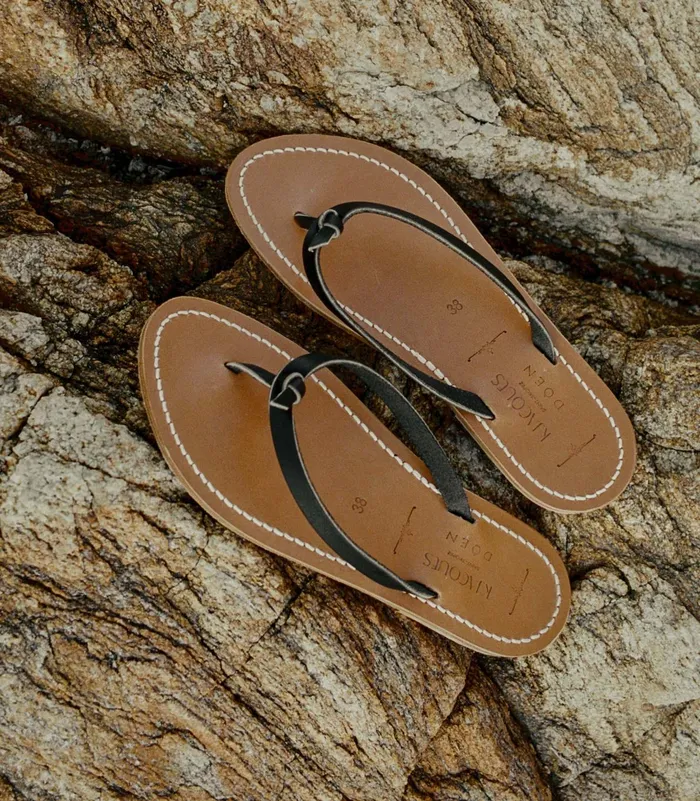 DEN Shoes Women DEN and KJacques Baie Sandal Black