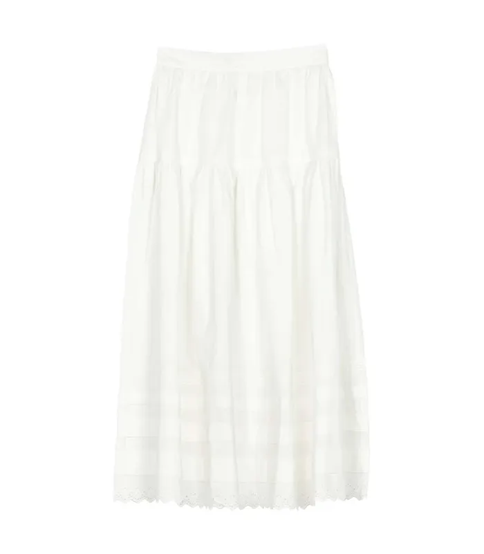 DEN Skirts Women Sebastiane Skirt Powder DEN Skirts Women Sebastiane Skirt Powder