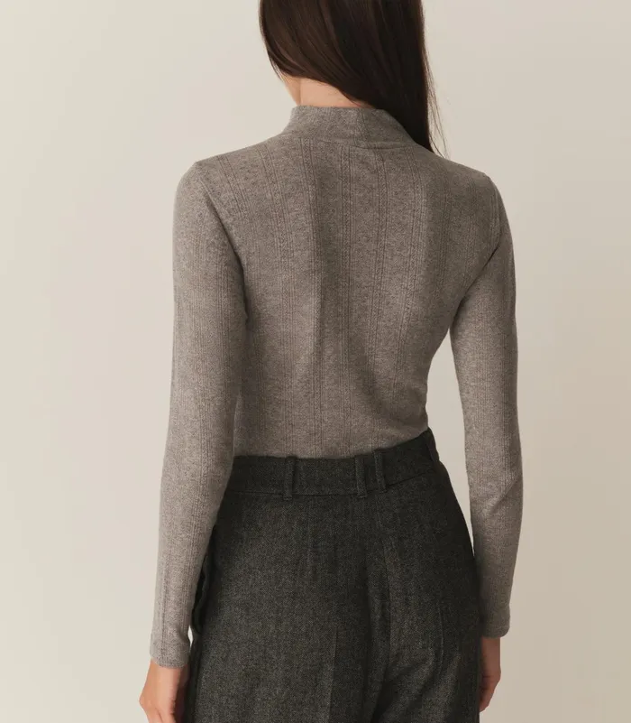 DEN Tees Women Nessa Tee Heather Grey DEN Tees Women Nessa Tee Heather Grey
