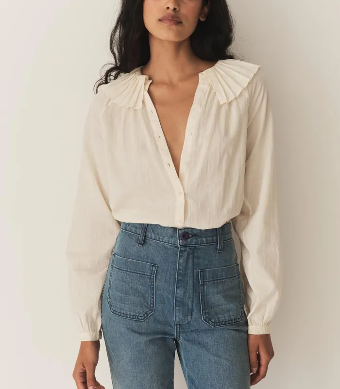 DEN Tops Women Aster Top Mother Of Pearl