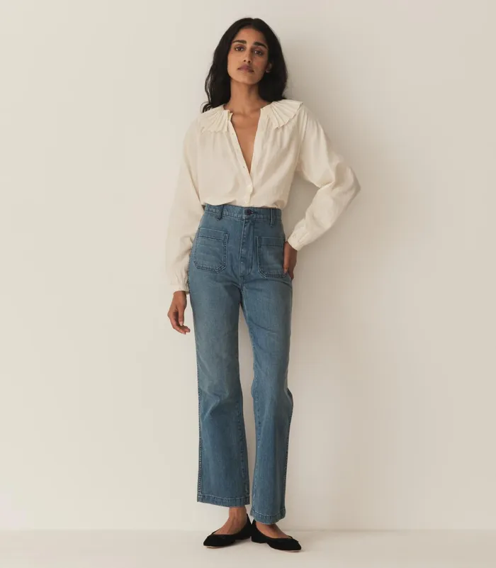 DEN Tops Women Aster Top Mother Of Pearl DEN Tops Women Aster Top Mother Of Pearl