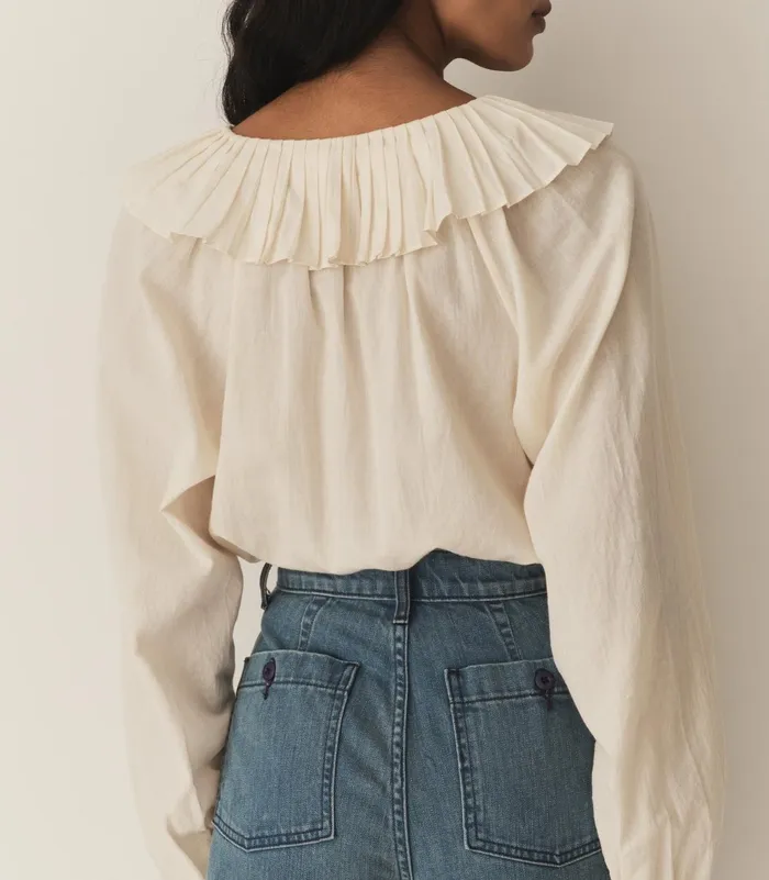 DEN Tops Women Aster Top Mother Of Pearl DEN Tops Women Aster Top Mother Of Pearl