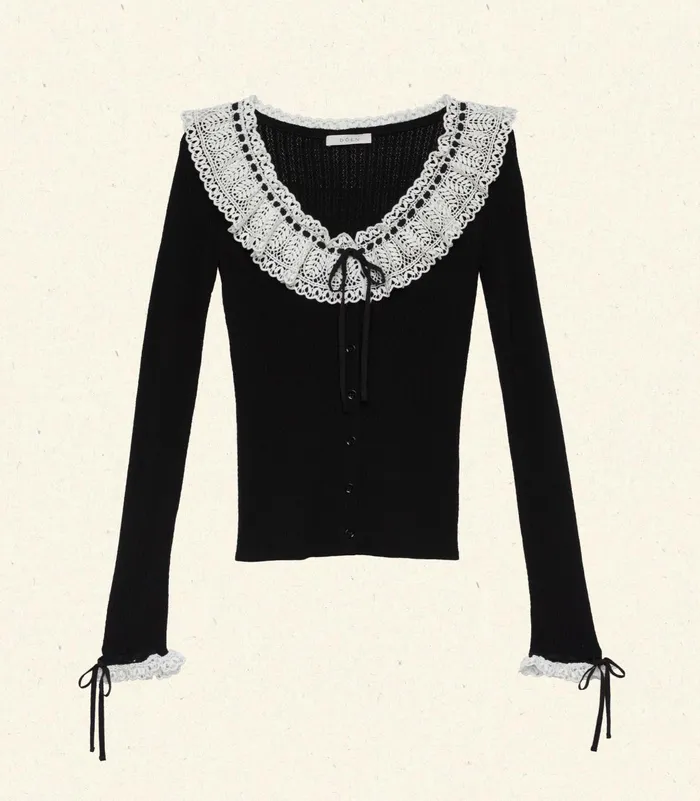 DEN Tops Women Evette Top Black
