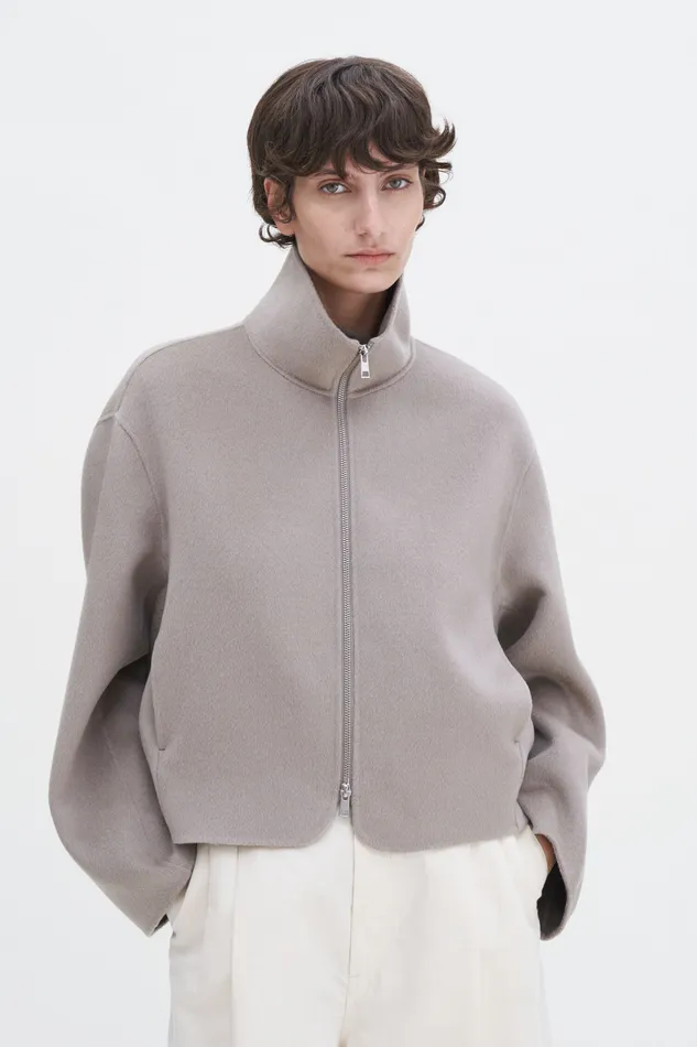 Dafina Jacket Moss Grey Coats and Jackets filippak Women