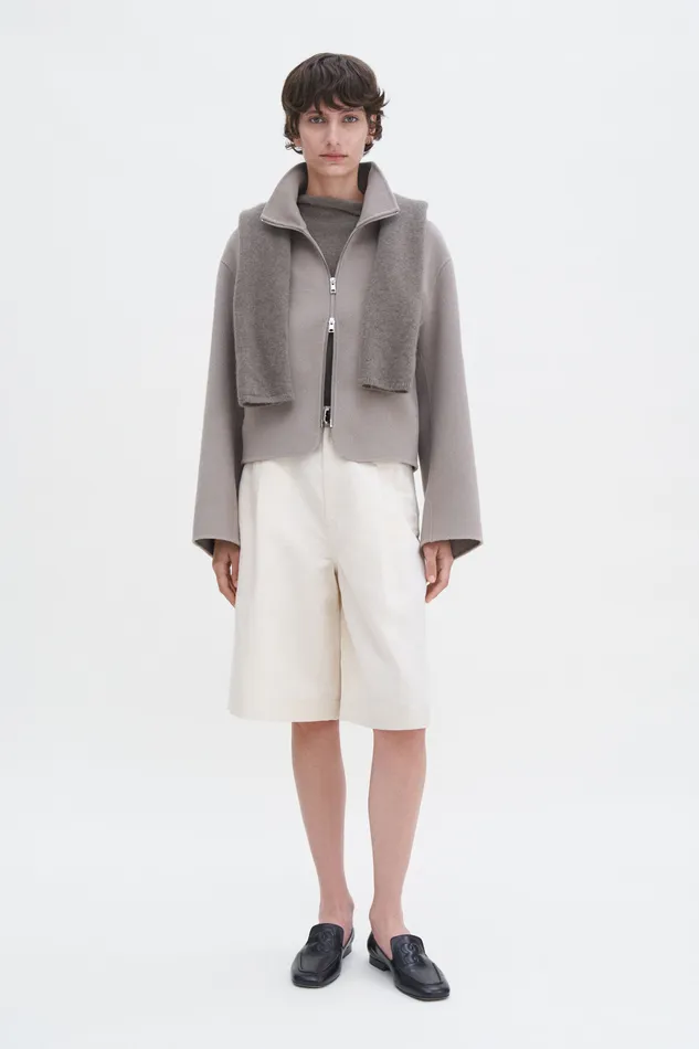 Dafina Jacket Moss Grey Coats and Jackets filippak Women Dafina Jacket Moss Grey Coats and Jackets filippak Women