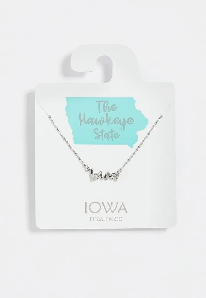 Dainty Iowa Necklace Women Maurices Jewelry