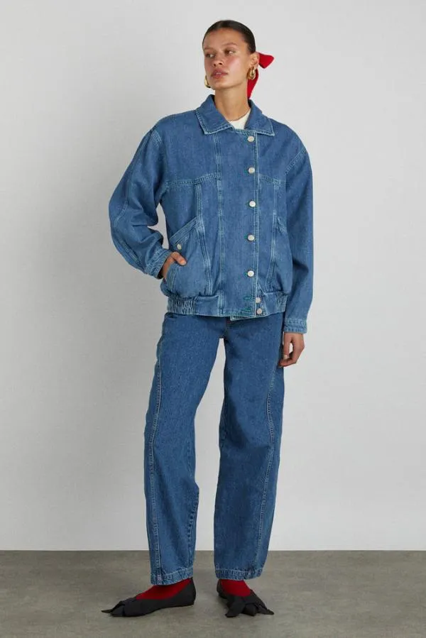 Damson Madder Coords Women Dion Jean 8211 Washed Blue