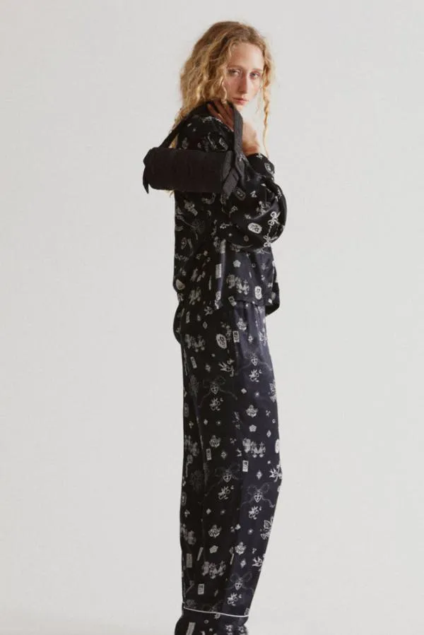 Damson Madder Coords Women Joni Pants 8211 Symbol Print