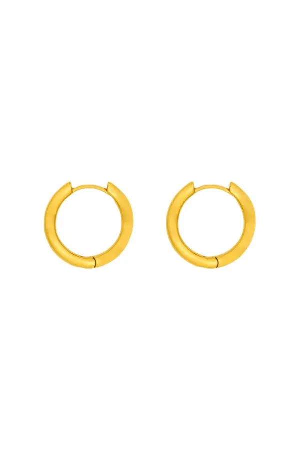 Damson Madder Jewellery Accessories Gold Charm Hoops 8211 Midi