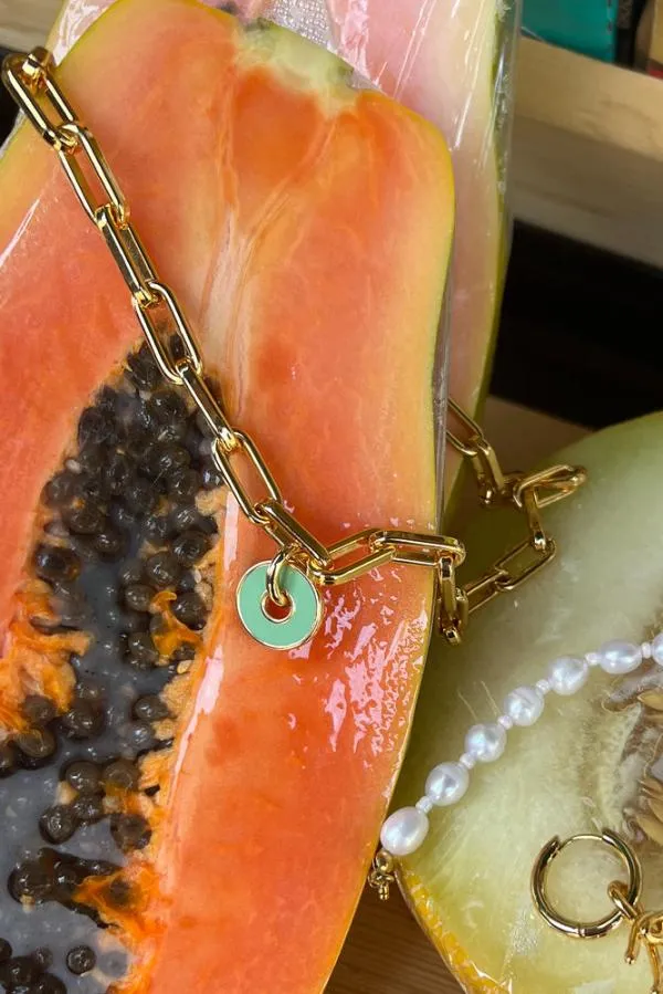 Damson Madder Jewellery Accessories Green Green Disc Charm