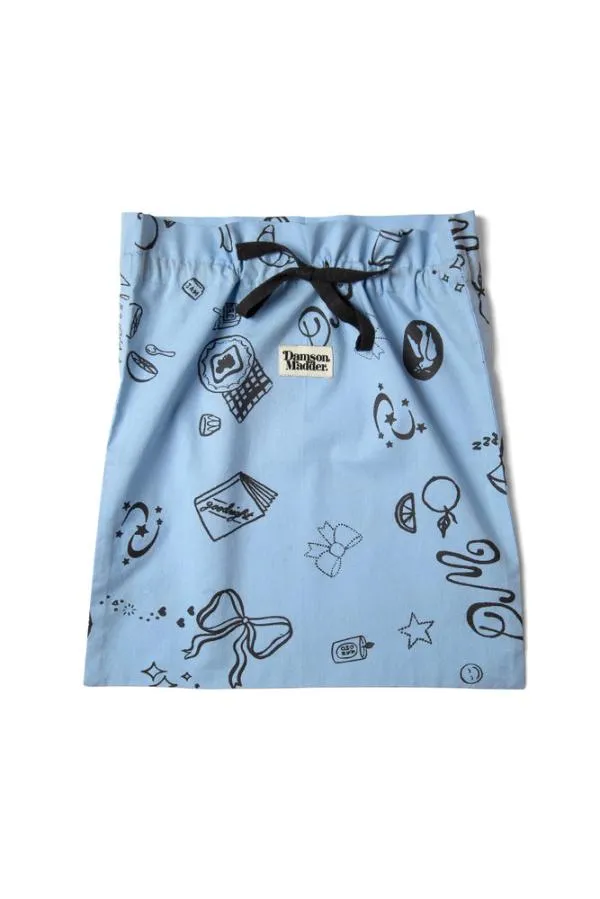 Damson Madder Nightwear Women Antonella Sleep Symbol Pj Set 8211 Cotton Poplin