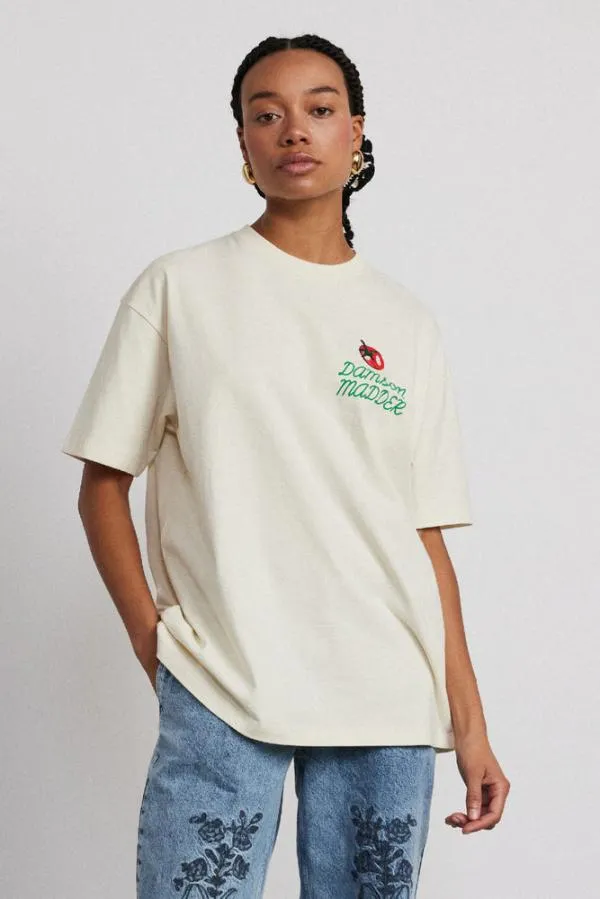 Damson Madder Tops Women Market Boyfriend Tee