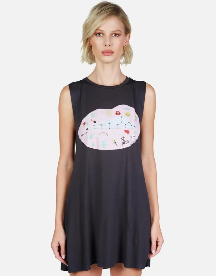 Deanna Elements Lip Onyx Women Lauren Moshi Dresses