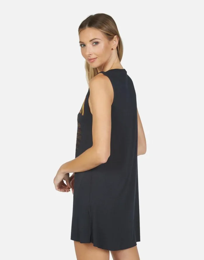 Deanna Led Zeppelin Onyx Women Lauren Moshi Dresses