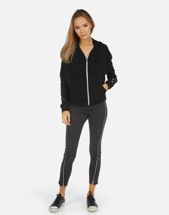 Destiny LA Hand Elements Black Women Lauren Moshi Hoodies