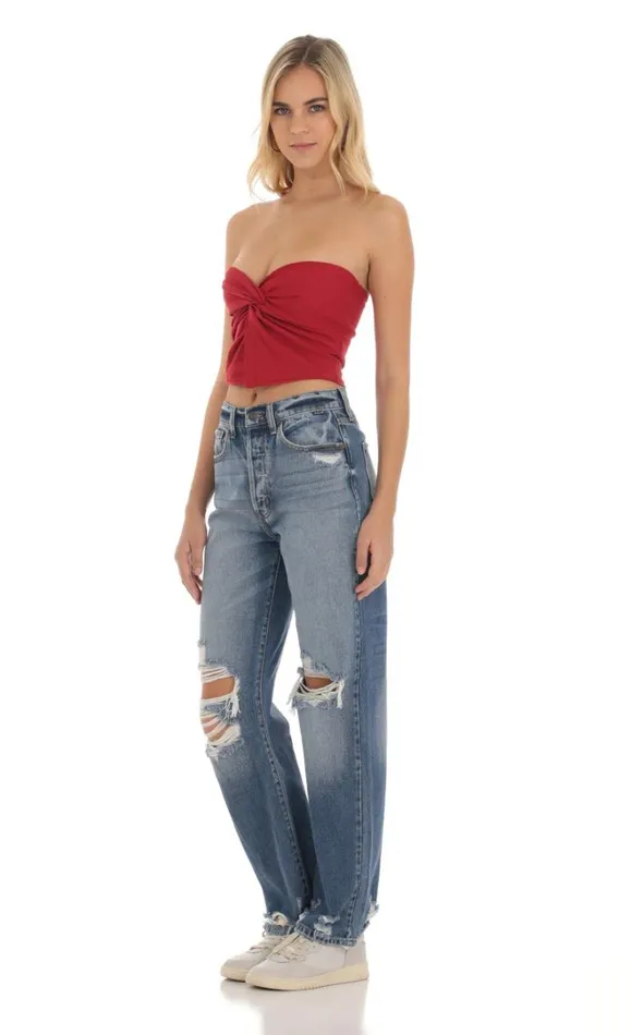 Distressed Jeans Faded Denim Women LUCY IN THE SKY Jeans Distressed Jeans Faded Denim Women LUCY IN THE SKY Jeans